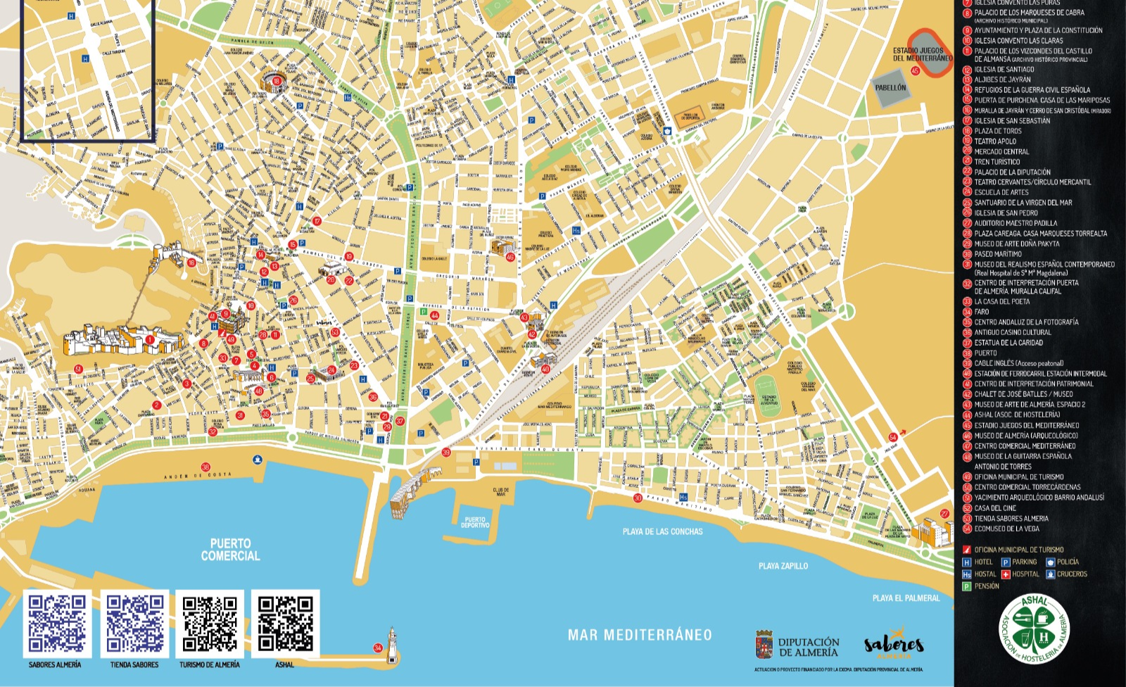 ASHAL edita nuevos planos turisticos