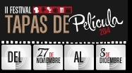 EL II FESTIVAL TAPAS DE PELICULA 2014, emplatado y listo para servir